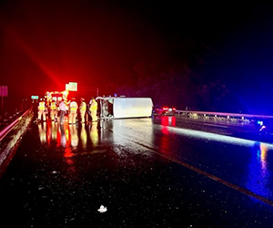 photo showing bedford crash scene