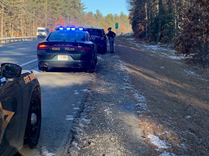 troopers conduct traffic stop