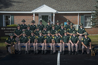 photo of troop e personnel