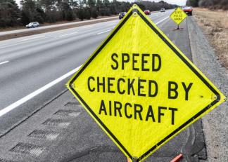Speed Checked by Aircraft
